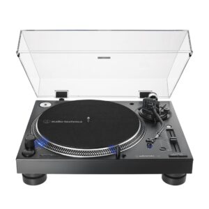 Audio-Technica AT-LP140XPBKE Pro Direct Drive Turntable -Top Front