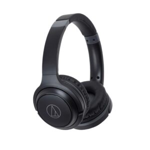 Audio-Technica ATH-S200BT-BK Wireless Headphones-Side