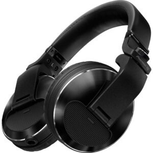 HDJ-X10 Flagship Over-Ear DJ Headphones in Black- Front Right