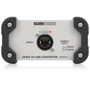 Klark Teknik DN-9630 AES50 to USB 2.0 Converter- Front