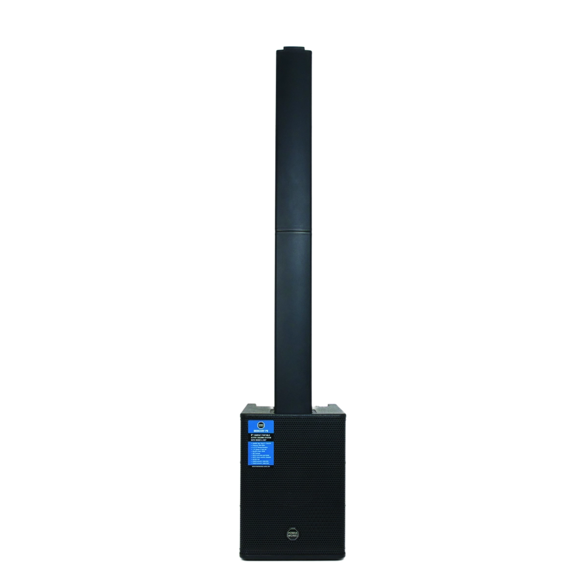 MERCURY P8 Portable Powered Column Speaker- Front