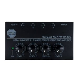 PW-HA400 Headphone Amplifier-Top