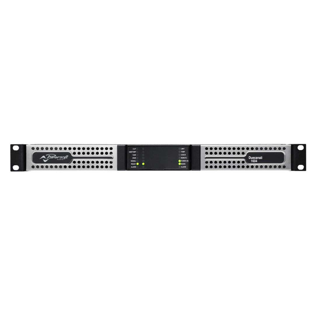 Powersoft DUECANALI 1604 1600W2-channel Amplifier-Front