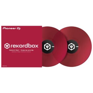 RB-VD1-CR Clear Red Control Vinyl (Pair)- Front