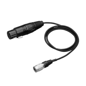 XLRW PS26 Microphone Input Cable-Top Front Right
