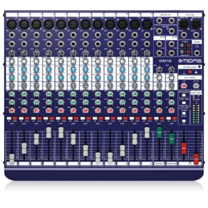 Midas DM16 16 Input Analogue Mixer- Top