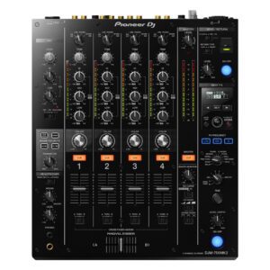 Pioneer DJ DJM-750MK2 4-channel Performance DJ Mixer- Top Front
