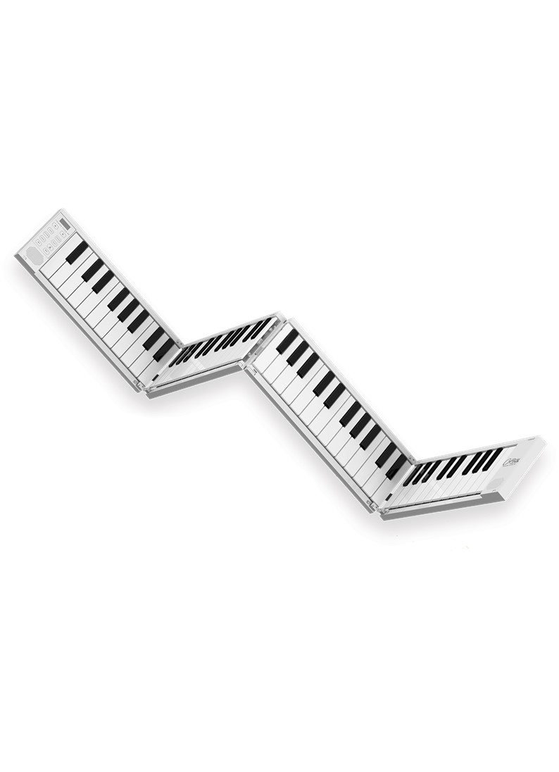 CARRY-ON-FP88 88 Key Folding Piano White
