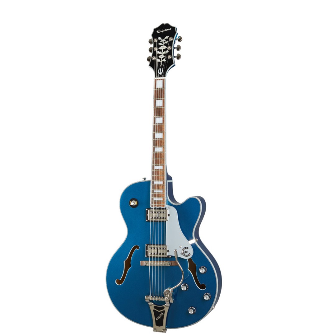 Epiphone ETS2-DBM Emperor Swingster Delta Blue Metallic- Front