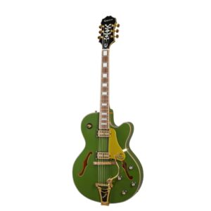 Epiphone ETS2-FGM Emperor Swingster Forest Green Metallic-Front