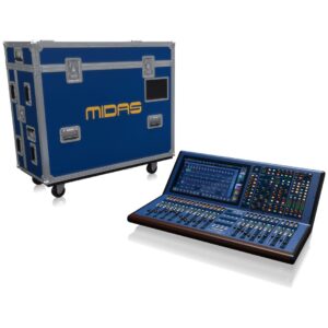 Midas HD96-24-CC-TP Live Digital Console- Front with Case