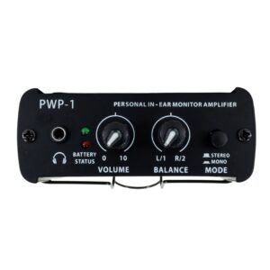 PWP-1 Personal In-Ear Monitor Amplifier-Front