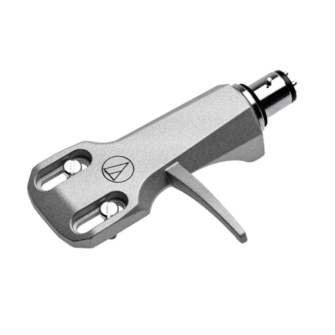Audio-Technica AT-HS6SV Silver Universal Headshell - Top Side Right