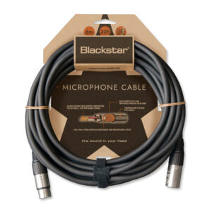 Blackstar BA231046-Z 6M XLR Microphone Cable - Front