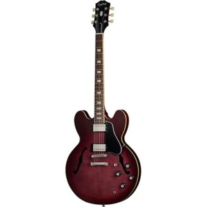 EIES335F-PRB ES335 Figured Semi-Hollow Body Raspberry Burst -Front