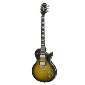 Epiphone EILY-LTAB Les Paul Prophecy Olive Tiger Aged Gloss- Front