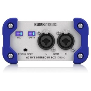 Klark Teknik DN-200-V2 Active DI Box- Front