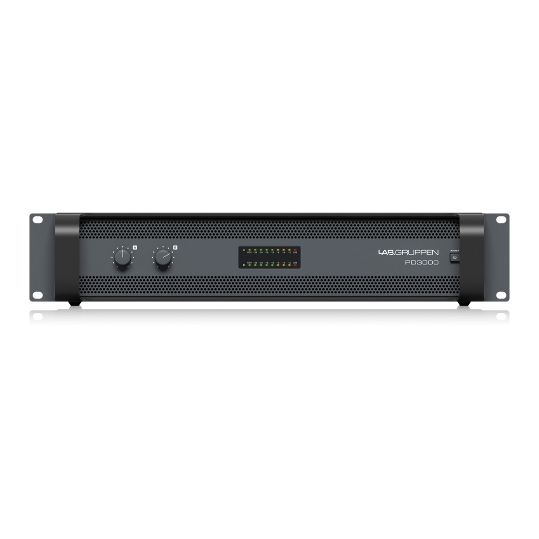 Lab Gruppen PD-3000 3000W 2 Channel Amplifier-Front