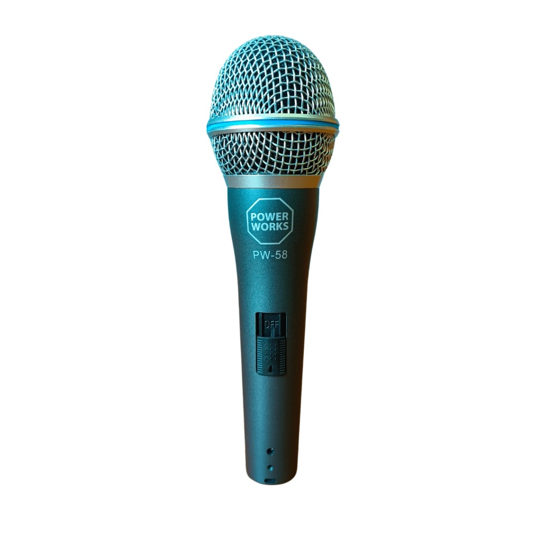 PW-58 Dynamic Vocal Microphone-Front