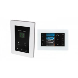 Powersoft WM TOUCH 4.3 White Wall-mounted Touch Screen-Front