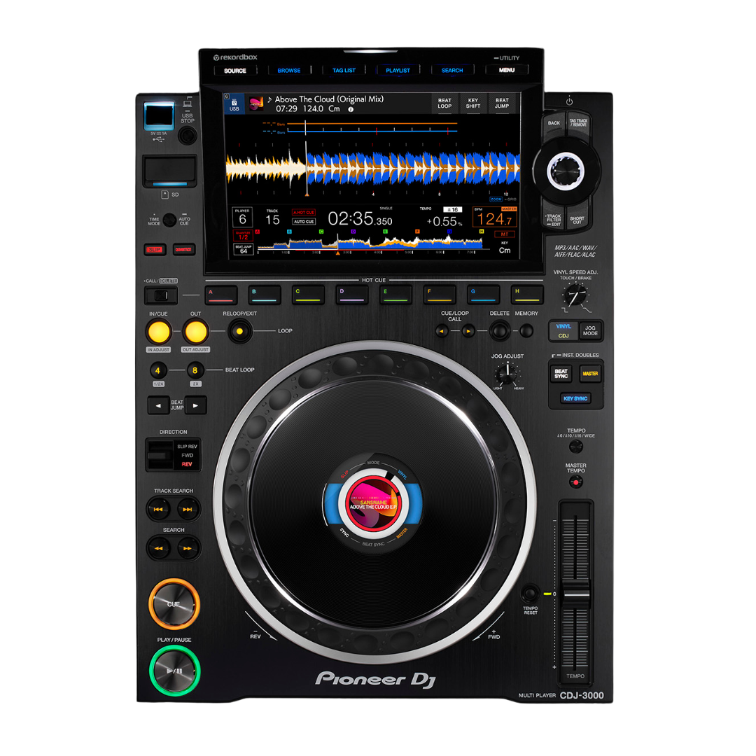CDJ-3000 Professional DJ Multiplayer-Top