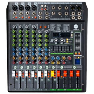 X1604BT- USB 4 Mono and 2 Stereo Channel Mixer-Top