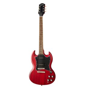 EGS9C-WCH SG Classic P-90s Worn Cherry-Front