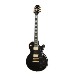 Epiphone EILC-EB Les Paul Custom Ebony - Front