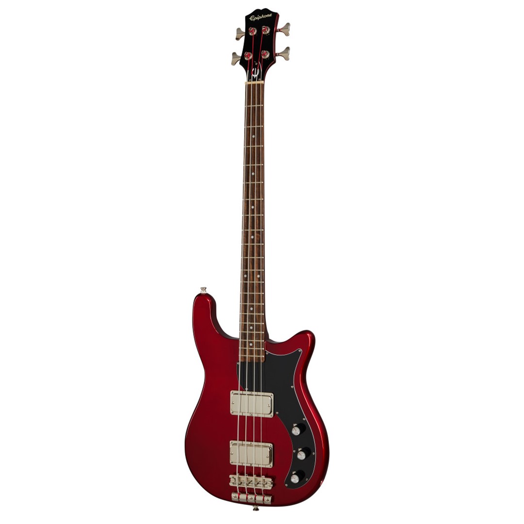 Epiphone EBEM-SBU Embassy Bass Sparkling Burgundy- Front