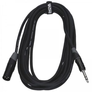 ENOVA EC-A1-XLMPLM3-1 1m Male XLRMic Cable-Front