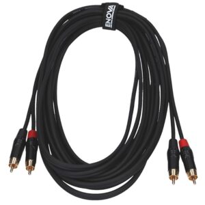 Enova EC-A3-CLMM-1 1m RCA Cable Stereo-Front