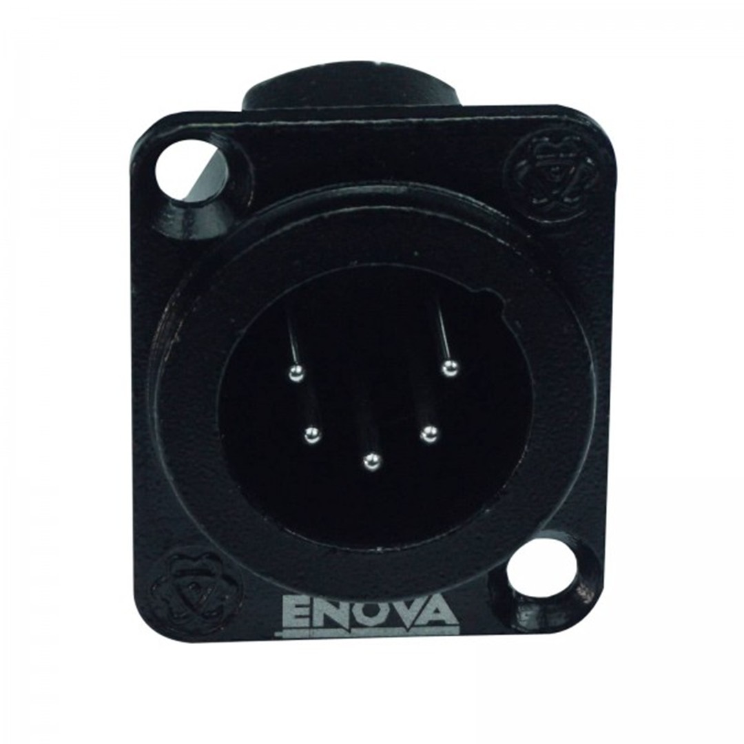 Enova XL-15MB XLR 5-Pin Chassis Connector-Front