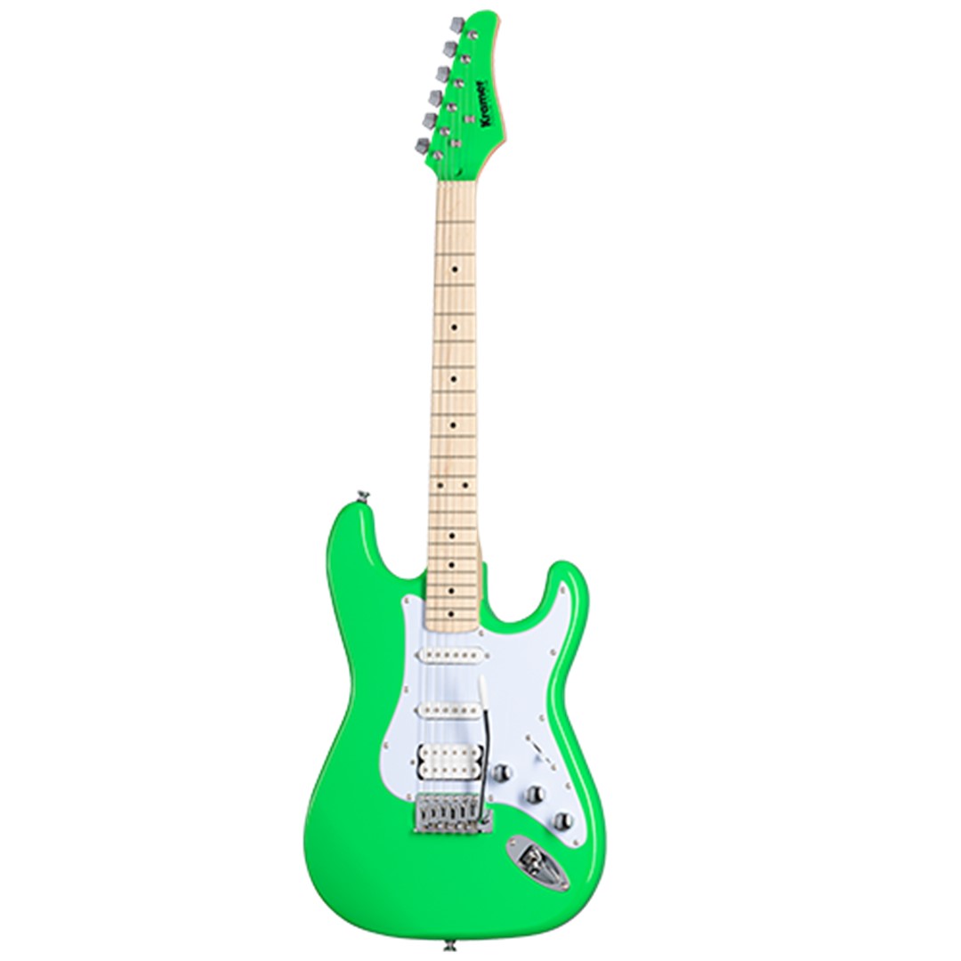 Kramer KF21-NG Focus VT-211S Neon Green-Electric guitar Kramer