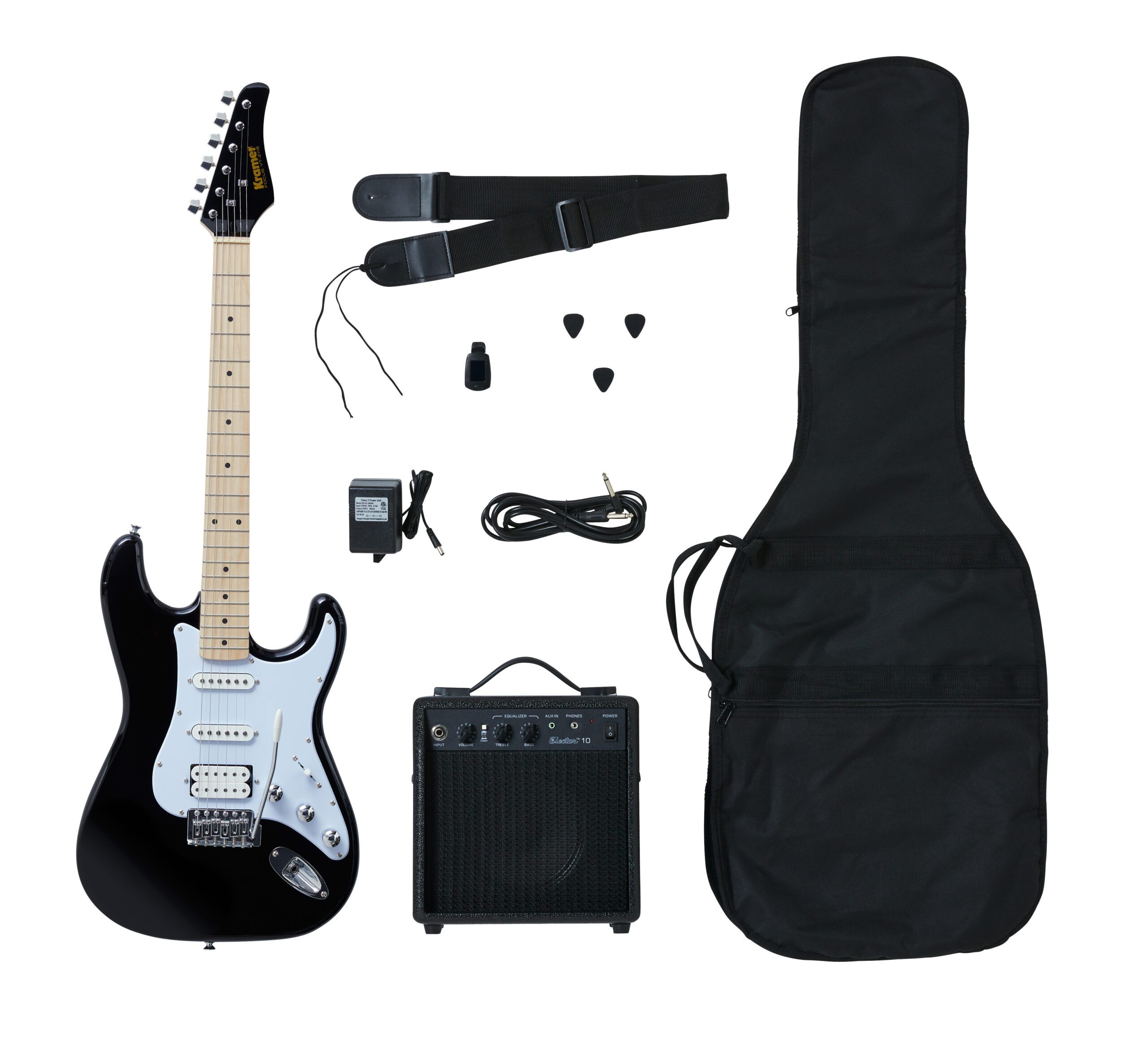 Kramer PPFKF-KF211-EB Focus Electric Player Pack Black - ProAudio