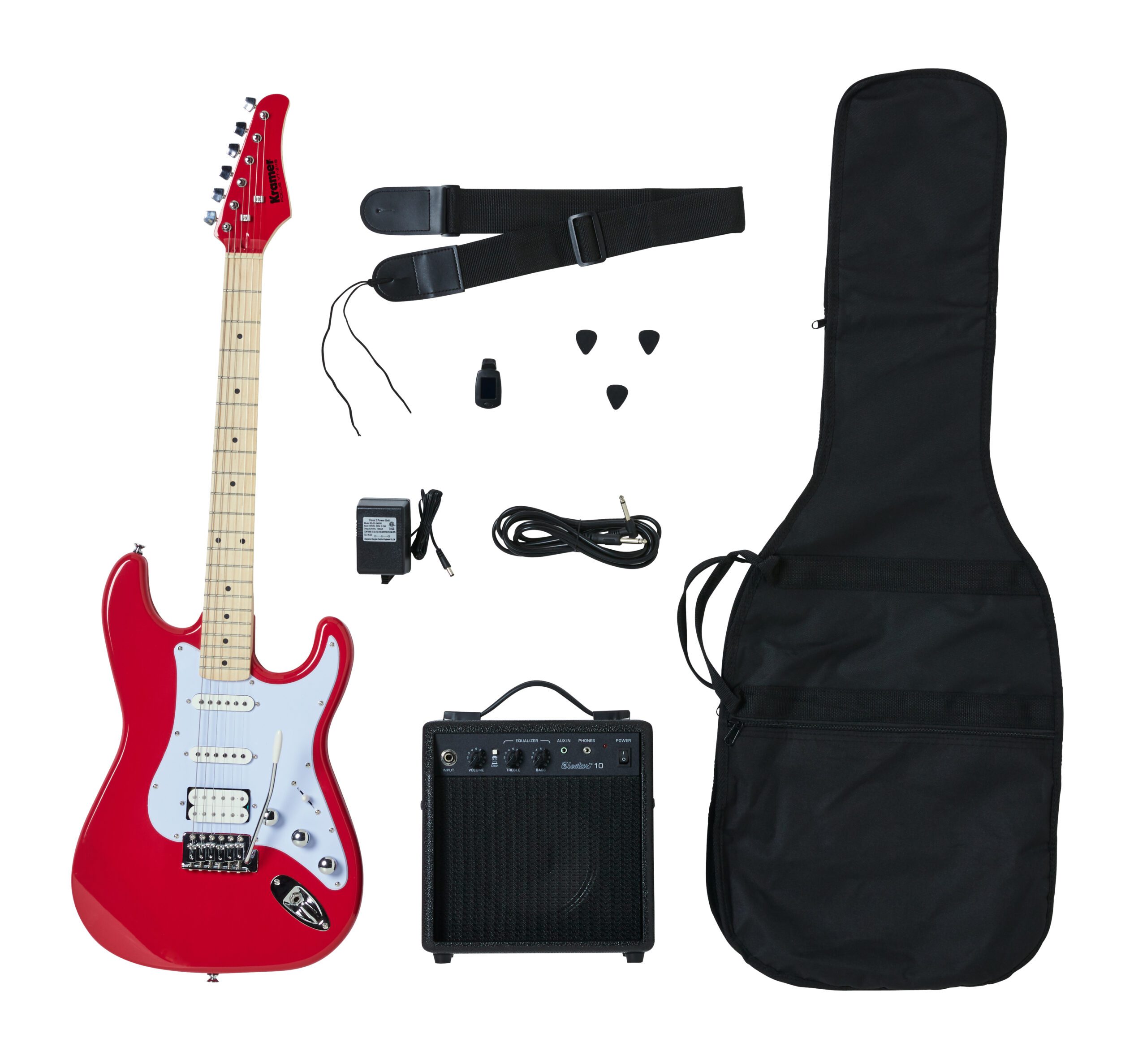 Kramer PPKF-KF211-RE Focus Electric Player Pack Red - ProAudio