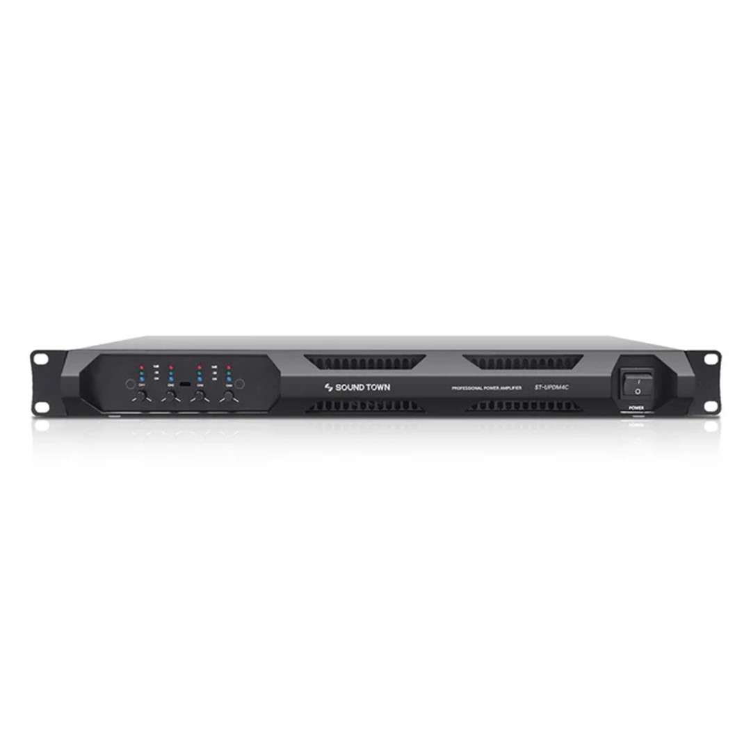 Sound Town ST-UPDM4 4-channel Power Amplifier- Front