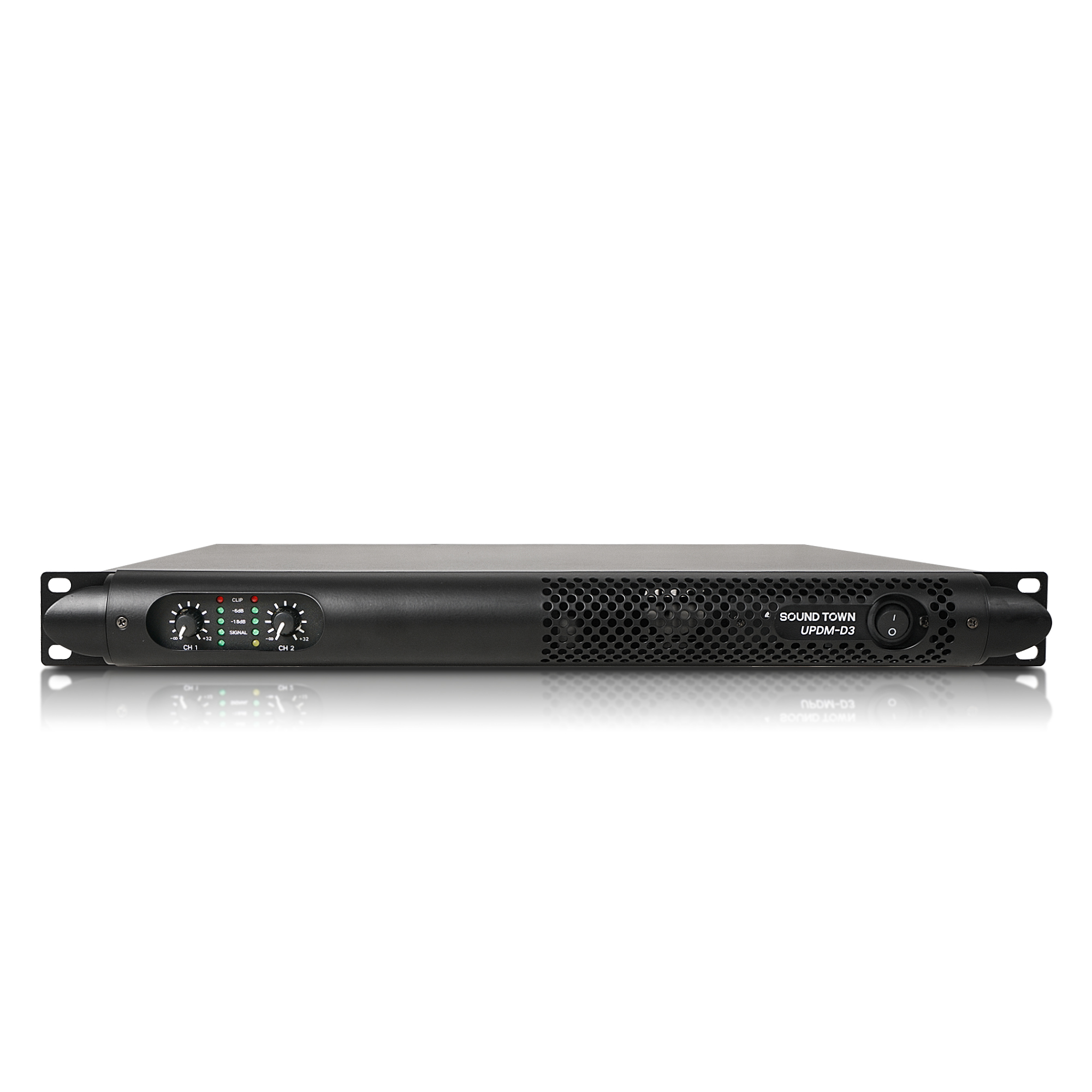 UPDM-D3, 2-Channel Pa/dj Amplifier