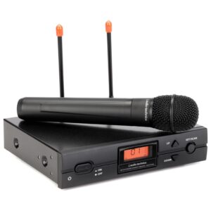 ATW-2120CUA 2000 Series Wireless Handheld Mic System-Top Front Left