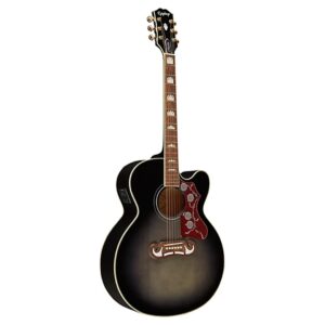 Epiphone EIAJ200C-TE J-200 EC Studio AcousticElectric Guitar- Front Left