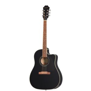 EE2S-EB J-45 EC Studio Acoustic/Electric Ebony- Front