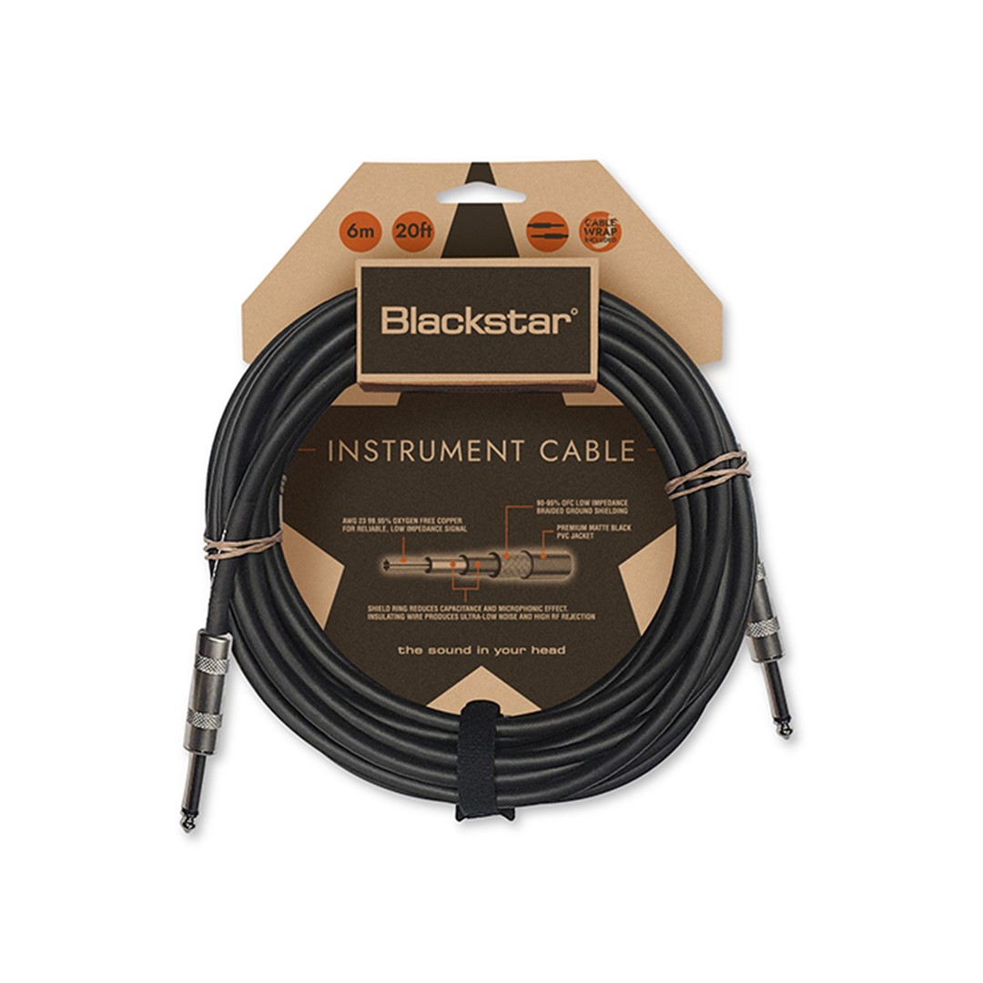 Blackstar BA231022-Z 6M Standard Instrument Cable- Front