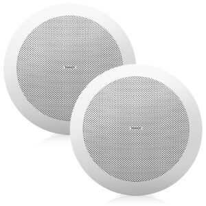 CVS-301 3'' White Ceiling Speaker Unit (Pair)-Front- Pair