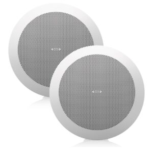 CVS-4 4'' White Ceiling Speaker Unit (Pair)- Pair-Front