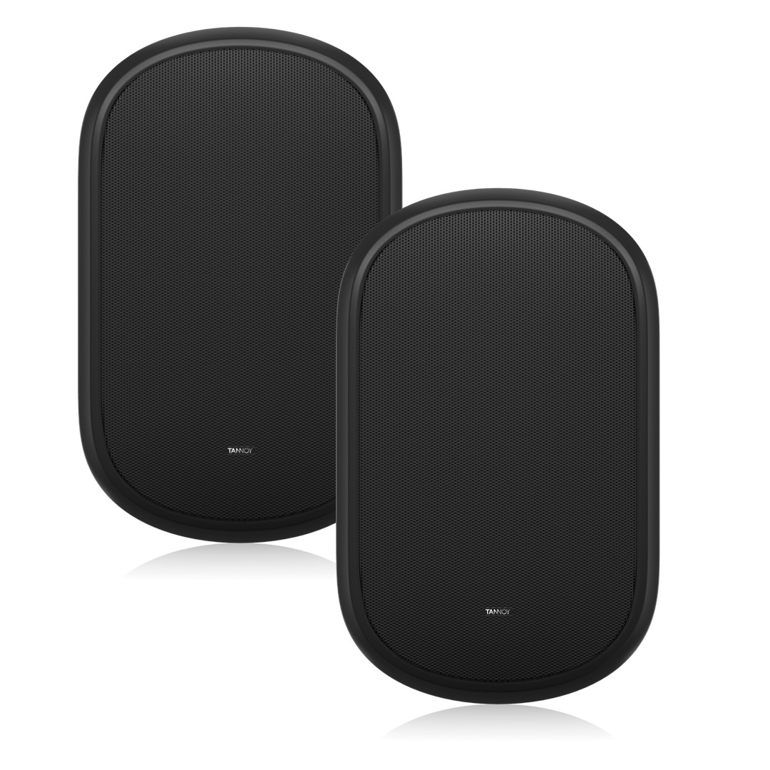 DVS-601 6.5 Black Surface-Mount Speaker (Pair)-Pair