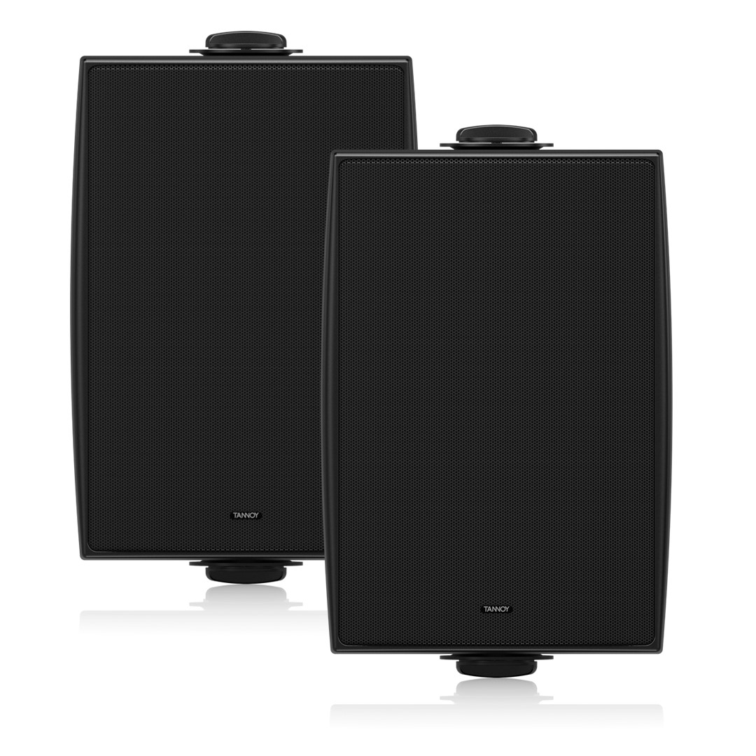 DVS-6T 6 Black Surface-Mount Speaker (Pair)-Pair