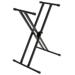 IQ-2000X X-Style Keyboard Stand with Memory Lock Top Front Left