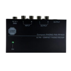 PW-PP400 Phono Preamplifier-Front