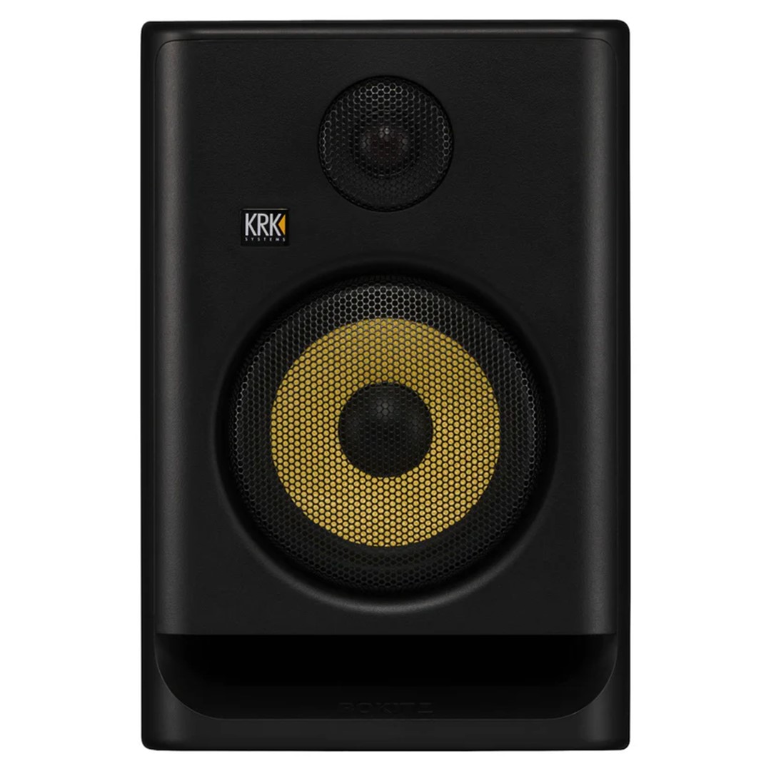 RP7G5 7 Rokit Generation Five Powered Studio Monitor-Front -Grille