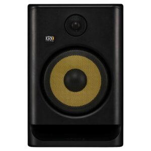 RP8G5 8” Rokit Generation Five Powered Studio Monitor-Front -Grille