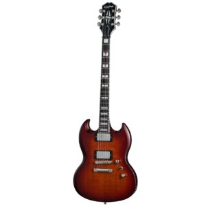 Epiphone EISGY-ABT SG Prophecy Aged Bengal Tiger Burst-Front